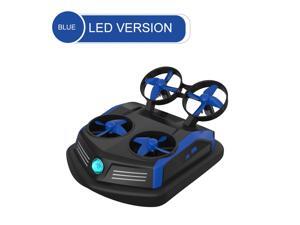 Mirarobot Domain S200 Mini Drone Remote Control Boats Car 3-in-1 Sea-Land-Air Mode Switchable Waterproof Hovercraft Toy RC Quadcopter One Button Flip Over Low-Pressure Alarm Mirarobot Domain S200 Mini Drone Remote Control Boats Car 3-in-1 Sea-Land-Air Mode Switchable Waterproof Hovercraft Toy RC Quadcopter One Button Flip Over Low-Pressure Alarm