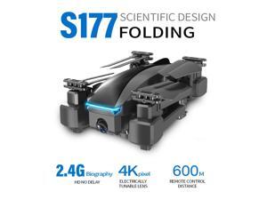 CSJ S177 RC Drone with Camera 4K Drone Dual Camera 2.4G WIFI FPV GPS One Key Return Gesture Photo/video Optical Flow Positioning Quadcopter CSJ S177 RC Drone with Camera 4K Drone Dual Camera 2.4G WIFI FPV GPS One Key Return Gesture Photo/video Optical Flow Positioning Quadcopter