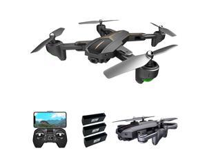 VISUO XS812 Drone with Camera 4K Drone GPS 5G Wifi FPV Folding Drone Headless Mode GPS Follow Gesture Shooting One Key Return Drone for Adults VISUO XS812 Drone with Camera 4K Drone GPS 5G Wifi FPV Folding Drone Headless Mode GPS Follow Gesture Shooting One Key Return Drone for Adults