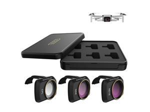 Compatible with DJI Mavic Mini Drone 3pcs Lens Filter Set CPL ND8 ND16 Filter Multi Coated Filters Combo Camera Lens Compatible with DJI Mavic Mini Drone 3pcs Lens Filter Set CPL ND8 ND16 Filter Multi Coated Filters Combo Camera Lens