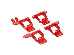 1/10 RC Car Aluminum Front/Rear Shock Tower Hoops Bracket Mount Compatible with Traxxas Trx-4 Car 4PCS Upgrade Parts 1/10 RC Car Aluminum Front/Rear Shock Tower Hoops Bracket Mount Compatible with Traxxas Trx-4 Car 4PCS Upgrade Parts