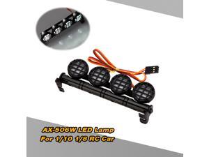 AX-501C Ultra Bright LED Lamp for 1/10 1/8 RC HSP Traxxas Axial SCX10 Model Car