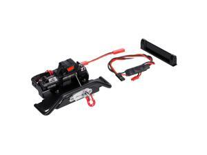 Metal Front Under Bumper with Winch Base Compatible with TRAXXAS TRX6 G63 TRX4 G500 RC Car Parts Accessories with Third Channel Link Line and External Extension Conversion Line Metal Front Under Bumper with Winch Base Compatible with TRAXXAS TRX6 G63 TRX4 G500 RC Car Parts Accessories with Third Channel Link Line and External Extension Conversion Line