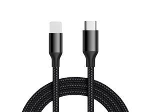 vissko PD Fast Charge Data Cable 1M 480Mbps Type-C to Lightning Cable Data Sync Fast Charging Cable Nylon Braided Wire Charger Cable for iP/ Back vissko PD Fast Charge Data Cable 1M 480Mbps Type-C to Lightning Cable Data Sync Fast Charging Cable Nylon Braided Wire Charger Cable for iP/ Back