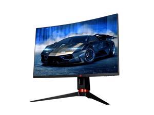 Youpin Ningmei Curved Monitor 27 Inch GN276CQ 1500R Curvature 2560*1440P HD Gaming Computer Flat Panel Display LED Curved Monitor PC Gamer For Game Computer Screen 4ms Response