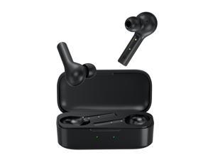 QCY T5(New)True Wireless Earbuds BT Headphones Touch Control Noise Cancellation TWS In-Ear Built-in Mic Headset with ENC Techology Pop-up Connection for Gaming Sports Gym