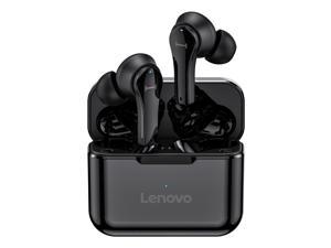 Lenovo QT82 Wireless BT Headphone In-ear Sports Earbuds Waterproof Sweatproof Earphone Noise Reduction Headphone Black