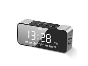 Lenovo L022 Wireless BT Speaker Portable Wireless Stereo Speaker Subwoofer Audio Player with Dual Alarm Display Black Lenovo L022 Wireless BT Speaker Portable Wireless Stereo Speaker Subwoofer Audio Player with Dual Alarm Display Black