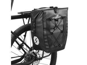 27L Waterproof Bike Rear Rack Bag Bicycle Pannier Bag Cycling Touring Grocery Bike Trunk Bag 27L Waterproof Bike Rear Rack Bag Bicycle Pannier Bag Cycling Touring Grocery Bike Trunk Bag