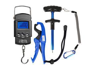Handheld Digital Fish Scale Squeeze-Out Fish Hook Remover Fish Gripper Fishing Combo Kit Handheld Digital Fish Scale Squeeze-Out Fish Hook Remover Fish Gripper Fishing Combo Kit