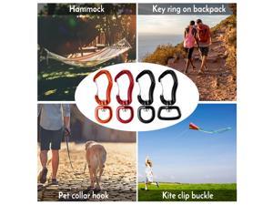 Swivel Carabiner Clip 360° Rotatable Spinner Carabiner Small Wiregate 