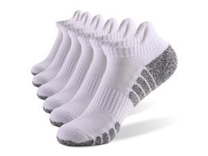 6 Pairs Sports Ankle Socks Athletic Lowcut Socks Thick Knit Autumn Winter Socks Outdoor Fitness Breathable Quick Dry Socks Wearresistant Warm Socks Lightweight Antiskid NoShow Socks For Marathon
