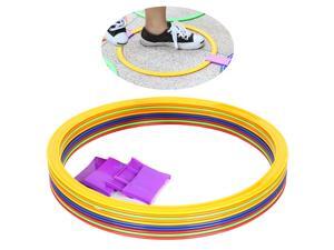 10pcs 28cm/38cm Agility Speed Ring Football Soccer Basketball Sport Training Rings Equipment 10pcs 28cm/38cm Agility Speed Ring Football Soccer Basketball Sport Training Rings Equipment