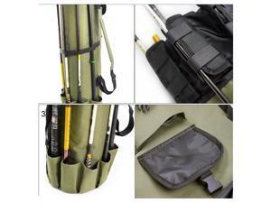 Fishing Rod Tackle Bag Large Capacity Fishing Pole Storage Bags Fishing Gear Organizer Travel Carry Pole Tools Bag Portable Fishing Rod Case for Fisherman Outdoor Fishing Fishing Rod Tackle Bag Large Capacity Fishing Pole Storage Bags Fishing Gear Organizer Travel Carry Pole Tools Bag Portable Fishing Rod Case for Fisherman Outdoor Fishing