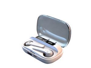 Lenovo QT81 TWS Wireless BT Headphone Semi-in-ear Sports Earbuds IPX4 Waterproof Earphone with Battery Display Screen White Lenovo QT81 TWS Wireless BT Headphone Semi-in-ear Sports Earbuds IPX4 Waterproof Earphone with Battery Display Screen White