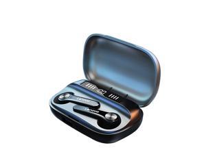 Lenovo QT81 TWS Wireless BT Headphone Semi-in-ear Sports Earbuds IPX4 Waterproof Earphone with Battery Display Screen Black Lenovo QT81 TWS Wireless BT Headphone Semi-in-ear Sports Earbuds IPX4 Waterproof Earphone with Battery Display Screen Black