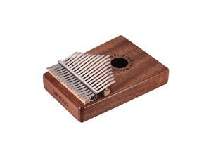 GECKO K17M 17-key Kalimba Thumb Piano Mbira Mahogany Solid Wood with Carry Bag Storage Case Tuning Hammer Music Book Stickers Musical Gift GECKO K17M 17-key Kalimba Thumb Piano Mbira Mahogany Solid Wood with Carry Bag Storage Case Tuning Hammer Music Book Stickers Musical Gift