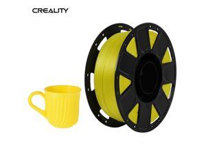 Creality Ender 3D Printer PLA Filament 1.75mm 1kg/2.2lbs Filament Dimensional Accuracy +/- 0.02 mm, Yellow