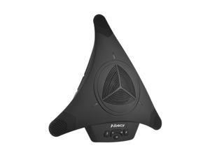 Aibecy High-power Conference Omnidirectional Condenser Microphone Mic Speaker Speakerphone USB Plug & Play 360° Audio Pickup for Business Video Meeting