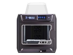 QIDI TECH X-MAX Intelligent Industrial Grade 3D Printer Model X-max,5 Inch Touchscreen,WiFi, Precise Printing with ABS,PLA,TPU,Flexible Filament,300x250x300mm