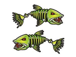 2 Pieces Fish Teeth Mouth Stickers Skeleton Fish Stickers Fishing Boat Canoe Kayak Graphics Accessories 2 Pieces Fish Teeth Mouth Stickers Skeleton Fish Stickers Fishing Boat Canoe Kayak Graphics Accessories