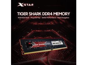 X-Star 4GB DDR4 2666MHz Desktop Memory RAM 240 Pin 1.2V/ Great Responsiveness/ Plug and Play/ for Intel/AMD Motherboards X-Star 4GB DDR4 2666MHz Desktop Memory RAM 240 Pin 1.2V/ Great Responsiveness/ Plug and Play/ for Intel/AMD Motherboards