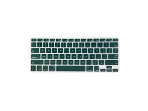 TPU Keyboard Cover Dustproof Keyboard Protective Film Compatible with Apple MacBook Air 13.3 inch A1466/A1369 Green TPU Keyboard Cover Dustproof Keyboard Protective Film Compatible with Apple MacBook Air 13.3 inch A1466/A1369 Green