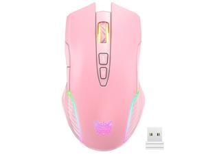 ONIKUMA CW905 2.4G Wireless Gaming Mouse RGB Backlit E-sports Mouse Optical Computer Mice 5 Adjustable DPI with 7 Programmable Buttons for Laptop Desktop PC Computer ONIKUMA CW905 2.4G Wireless Gaming Mouse RGB Backlit E-sports Mouse Optical Computer Mice 5 Adjustable DPI with 7 Programmable Buttons for Laptop Desktop PC Computer