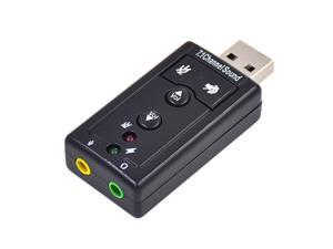 USB External Stereo Sound Adapter USB 7.1 Channel Sound Plug and Play for PC USB External Stereo Sound Adapter USB 7.1 Channel Sound Plug and Play for PC