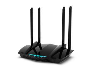 LV-AC22 1200Mbps Wireless Router 2.4G+5G Dual-frequency WiFi Router Gigabit Router with 4 External Antennas Black US Plug LV-AC22 1200Mbps Wireless Router 2.4G+5G Dual-frequency WiFi Router Gigabit Router with 4 External Antennas Black US Plug