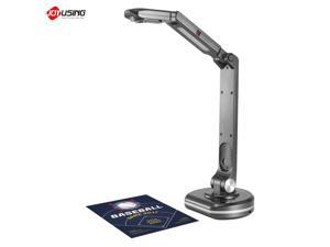 JOYUSING V500S USB 2-in-1 Document Camera & Book Scanner Webcam with Auto Focus 8 Mega-pixel High-Definition Max. A3 Scanning Size LED Light Compatible with Mac Windows Chrome for Live Demo Teachers
