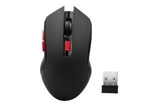 YWYT G817 Wireless Mouse 2.4G Wireless Gaming Mouse 2400DPI 6 Buttons Optical Ergonomic Mouse with USB Receiver for PC Laptop