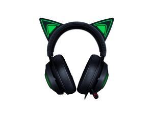 Razer Hello Kitty Limited Edition 87 Keys Compact Wired Keyboard Gaming Office Backlight Mechanical Keyboard(Razer Green Switch) Gaming Headset-Black