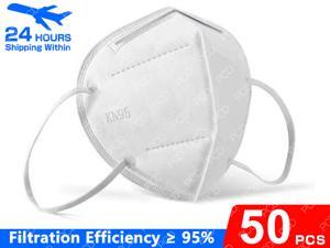 50 Pcs KN95 Face Masks Dust Respirator KN95 Mouth Masks Adaptable Against Pollution Breathable Mask Filter 50 Pcs KN95 Face Masks Dust Respirator KN95 Mouth Masks Adaptable Against Pollution Breathable Mask Filter