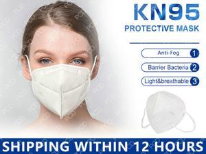 30PCS KN95 Masks Non-Disposable Face Masks FFP2 Protective Mouth Mask 5 LAYER Filter Protect Droplet Non Woven Mask Earloop Face Mask In Stock