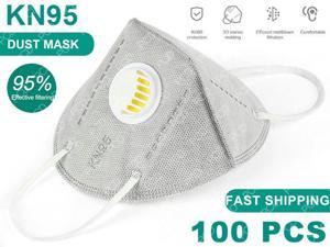 100pcs N95 KN95 Face Mask with Self-priming Filter - Anti-Fog FFP2 Dust Mask PM2.5 Face Masks - Air Filter Dust Proof Healthy Protective Respirator (Grey, In Stock, Fast Shipping) 100pcs N95 KN95 Face Mask with Self-priming Filter - Anti-Fog FFP2 Dust Mask PM2.5 Face Masks - Air Filter Dust Proof Healthy Protective Respirator (Grey, In Stock, Fast Shipping)