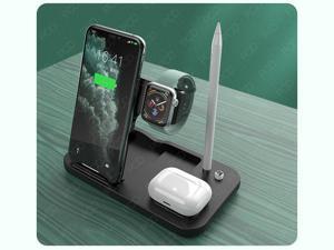 Wireless Charger, 4 in 1 Qi-Certified Fast Charging Station Compatible with Airpods Pro Apple Pencil Apple Watch iPhone/12/12Pro/11/11pro/X/XS, Wireless Charging Stand Compatible with Samsung S20/S10 Wireless Charger, 4 in 1 Qi-Certified Fast Charging Station Compatible with Airpods Pro Apple Pencil Apple Watch iPhone/12/12Pro/11/11pro/X/XS, Wireless Charging Stand Compatible with Samsung S20/S10