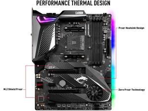 MSI MPG X570 GAMING PRO CARBON WIFI Gaming Motherboard AMD AM4 SATA 6Gb/s M.2 USB 3.2 Gen 2 Wi-Fi 6 HDMI ATX MSI MPG X570 GAMING PRO CARBON WIFI Gaming Motherboard AMD AM4 SATA 6Gb/s M.2 USB 3.2 Gen 2 Wi-Fi 6 HDMI ATX