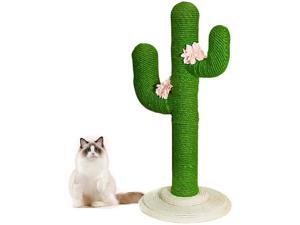 Cactus Cat Scratching Post with Sisal Rope, Cat Scratcher Cactus for Young and Adult Cats Cactus Cat Scratching Post with Sisal Rope, Cat Scratcher Cactus for Young and Adult Cats