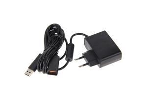 110-240V AC Adapter Power Supply Cord USB Converter Cable Portable 1-to-2 Power Adapter for Xbox 360 Kinect Sensor 110-240V AC Adapter Power Supply Cord USB Converter Cable Portable 1-to-2 Power Adapter for Xbox 360 Kinect Sensor