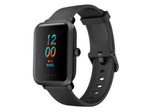 Amazfit Bip S Fitness Smartwatch, 40 Day Battery Life, 10 Sports Modes, Heart Rate, 1.28'' Always-On Display, Water Resistant, Built-In GPS, Carbon Black
