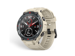 Amazfit T-Rex Smartwatch, Military Standard Certified, Tough Body, GPS, 20-Day Battery Life, 1.3'' AMOLED Display, Water Resistant, 14-Sports Modes, Khaki Amazfit T-Rex Smartwatch, Military Standard Certified, Tough Body, GPS, 20-Day Battery Life, 1.3'' AMOLED Display, Water Resistant, 14-Sports Modes, Khaki