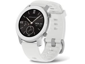 Amazfit GTR Smartwatch, Classic Design, 24/7 Heart Rate Monitor, Music Control, GPS+GLONASS Enabled, 10-Day Battery Life, 12-Sport Modes, Water Resistant, 42mm, Moonlight White Amazfit GTR Smartwatch, Classic Design, 24/7 Heart Rate Monitor, Music Control, GPS+GLONASS Enabled, 10-Day Battery Life, 12-Sport Modes, Water Resistant, 42mm, Moonlight White