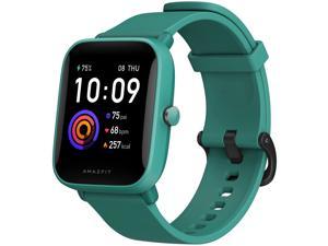 Amazfit Bip U Smart Watch: 60+ Sports Modes - 9-Day Battery Life - Blood Oxygen Breathing Heart Rate Sleep Monitor - 5 ATM Waterproof - for iPhone Android Phone, Green