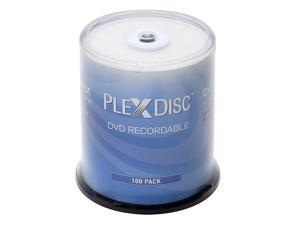 Plexdisc 4.7GB 16X DVD+R White Inkjet Hub Printable 100 Packs Model 63C-215-BX Plexdisc 4.7GB 16X DVD+R White Inkjet Hub Printable 100 Packs Model 63C-215-BX