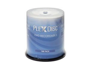 Plexdisc 4.7GB 16X DVD+R White Thermal Hub Printable Disc 100 Packs Model 63C-415-BX Plexdisc 4.7GB 16X DVD+R White Thermal Hub Printable Disc 100 Packs Model 63C-415-BX
