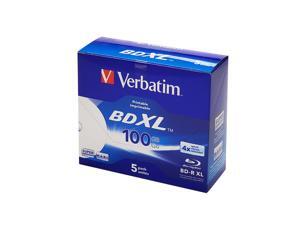 Verbatim 43789 Blu-ray Recordable Media - BD-R XL - 4x - 100 GB - 5 Pack Jewel Case Verbatim 43789 Blu-ray Recordable Media - BD-R XL - 4x - 100 GB - 5 Pack Jewel Case