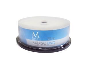 Vinpower Digital 4.7GB 4X Archival DVD+R White Inkjet Printable 25 Packs Disc Model MDDPR04WIP-25