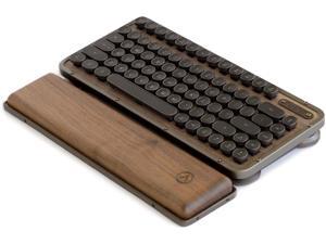 AZIO Retro Compact Keyboard - Inspired By Vintage Typewriters & Crafted With Ultramodern Features | Mac Or PC Tactile, Clicky, Backlit Keys, Dual USB & Bluetooth Interface (RK-RCK-L-01-US) Elwood AZIO Retro Compact Keyboard - Inspired By Vintage Typewriters & Crafted With Ultramodern Features | Mac Or PC Tactile, Clicky, Backlit Keys, Dual USB & Bluetooth Interface (RK-RCK-L-01-US) Elwood