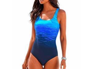 Women Ombre Monokini One Piece Bikini Padded Push Up Swimsuit Swimwear Bathing Suit Swimming Costume Women Ombre Monokini One Piece Bikini Padded Push Up Swimsuit Swimwear Bathing Suit Swimming Costume